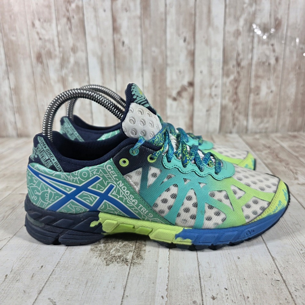 Asics Gel-Noosa Tri 9 Womens Running Shoes Multi Color T458N Size 6